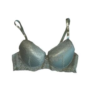 XOXO Sage Green Lace Padded Bra 36 B